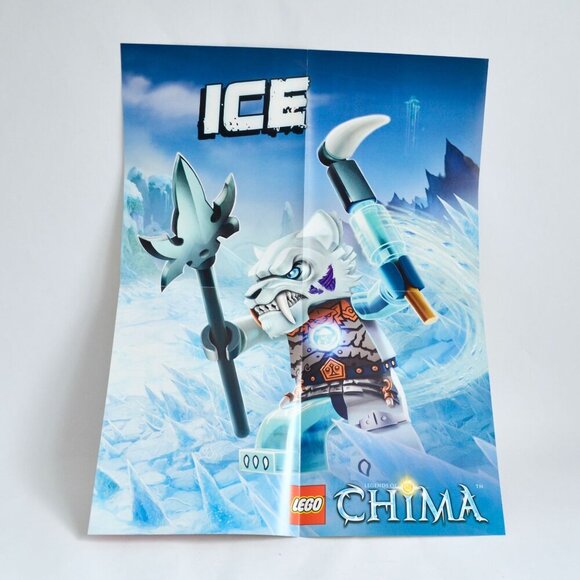 Lego Legends of Chima Poster Stickers Set *Missing Part* - Picture 6 of 6